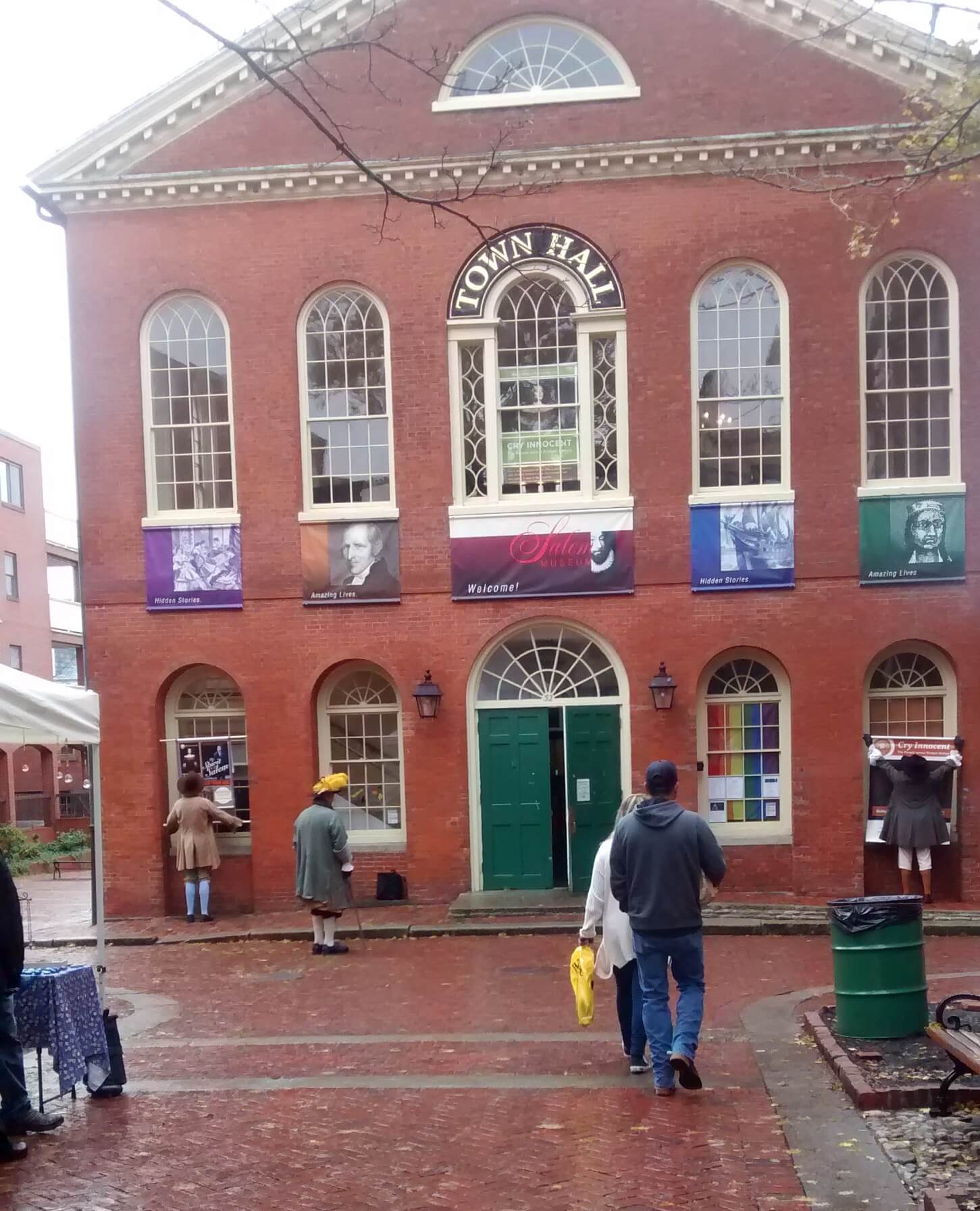 Front of the Old Town Hall.