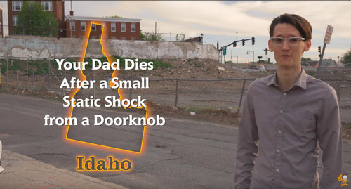 Your Dad Dies After A Small Static Shock from a Doorknob