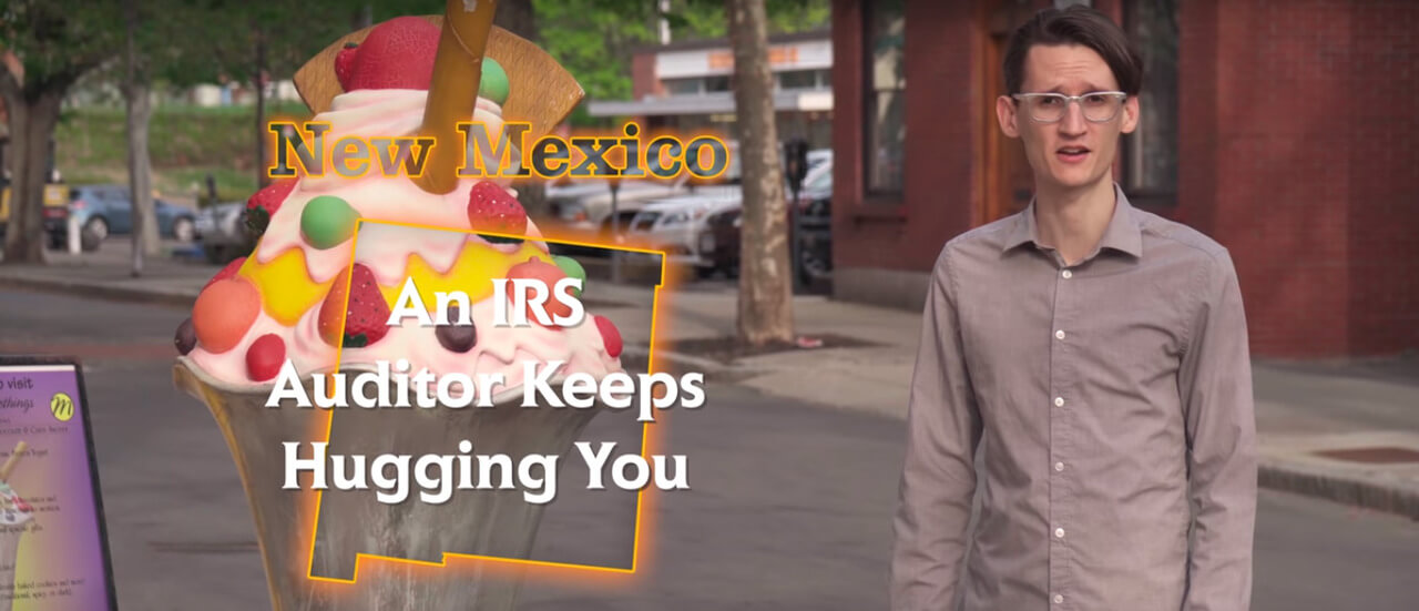 An IRS Auditor Keeps Hugging You