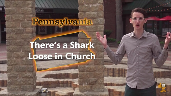 There's a Shark Loose in Church!
